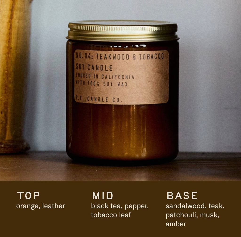 Teakwood & Tobacco Candle