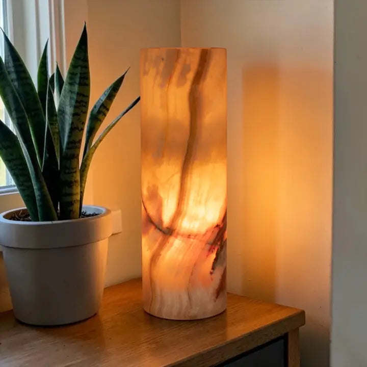 Onyx lamp