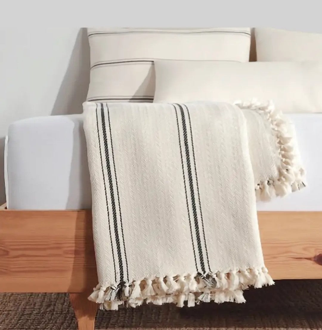 Cotton Throw Blanket